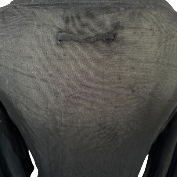 Jean Paul Gaultier Vintage‎ Floral Hummingbird Kimono Sleeve Mesh Mini Dress - Picture 9 of 15